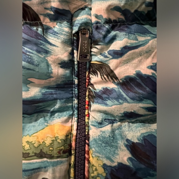 NWOT POLO Ralph Lauren Outrigger Hawaiian Tropical Print Bomber Down Jacket M - Picture 9 of 14